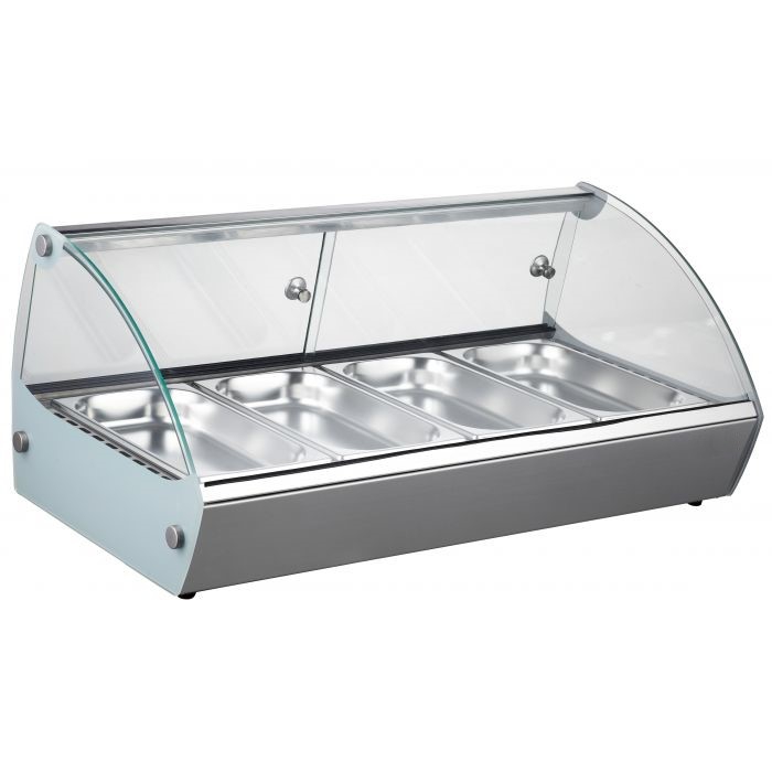 Warmhaltevitrine, 4 x 1/3 GN