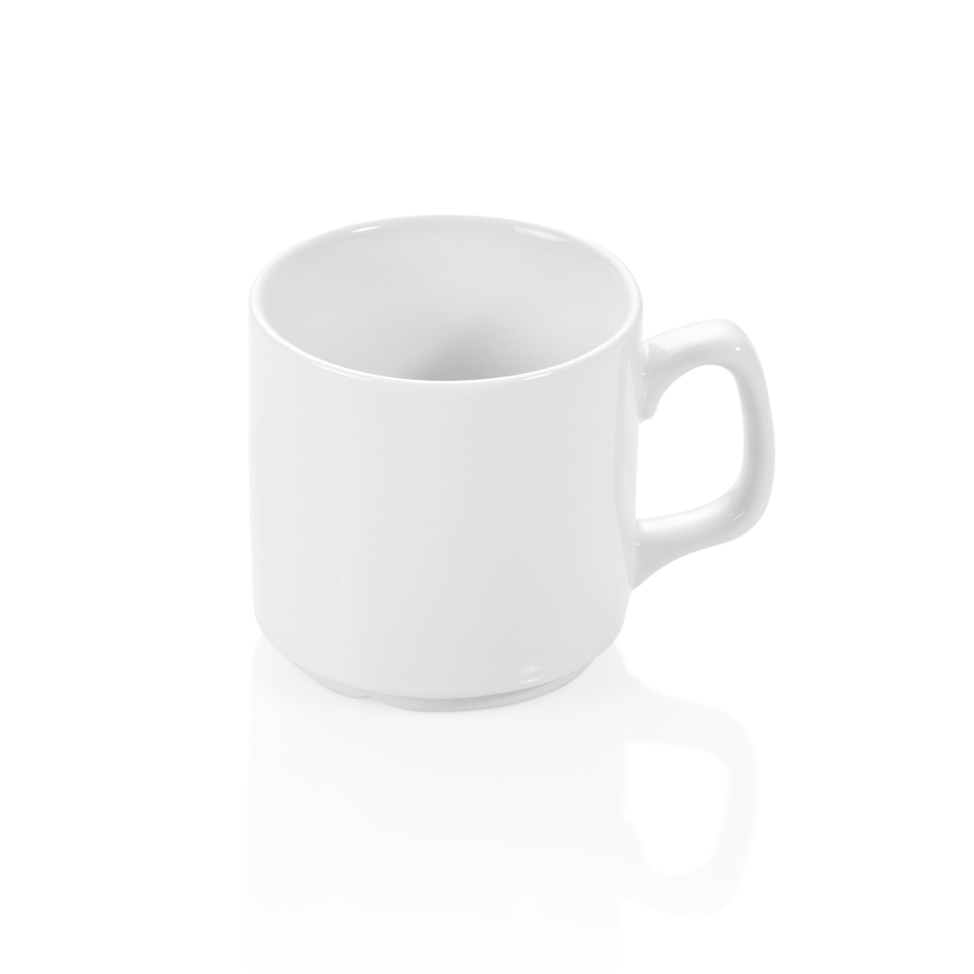 Porzellan Kaffeebecher, 0,26 ltr.
