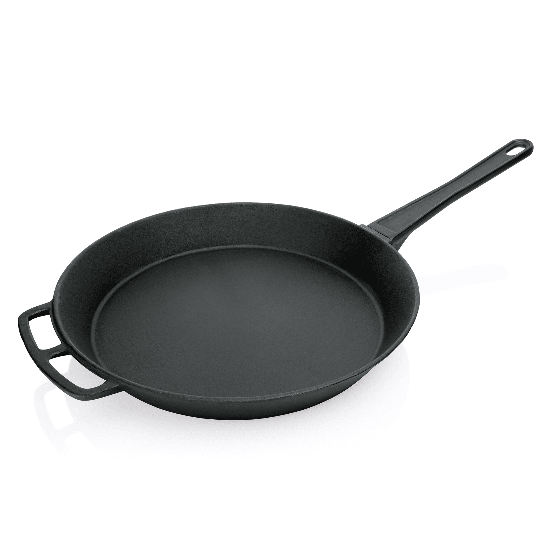 Eisenguss-Riesenpfanne, Ø 80 cm, mit Stielgriff