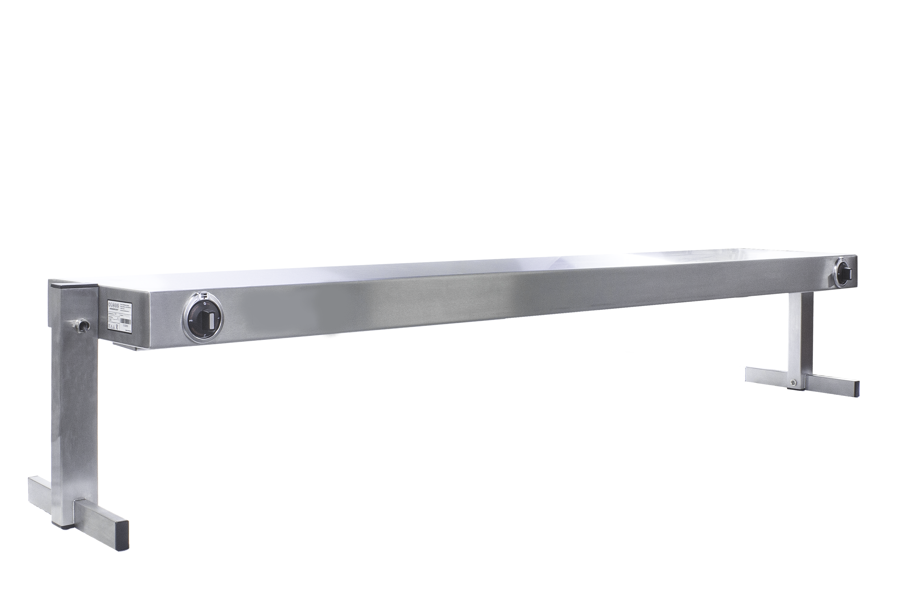 Wärmebrücke mit Tellererkennung, Halogenheizstrahler, 1 Etagig, 2020mm Breite