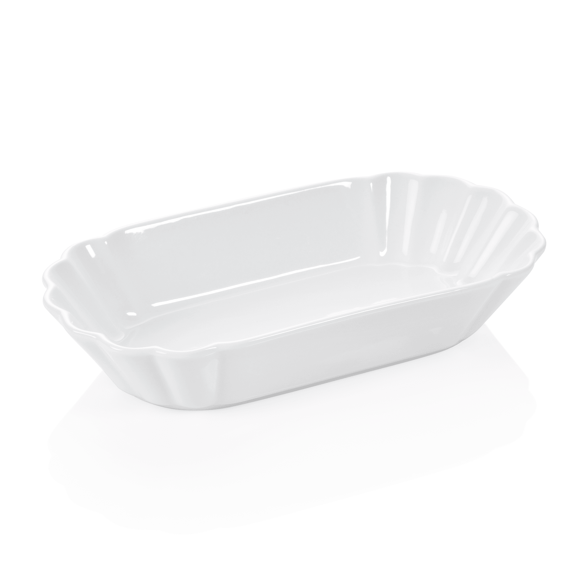 Pommes-/Buffet- Schale, Porzellan, creme