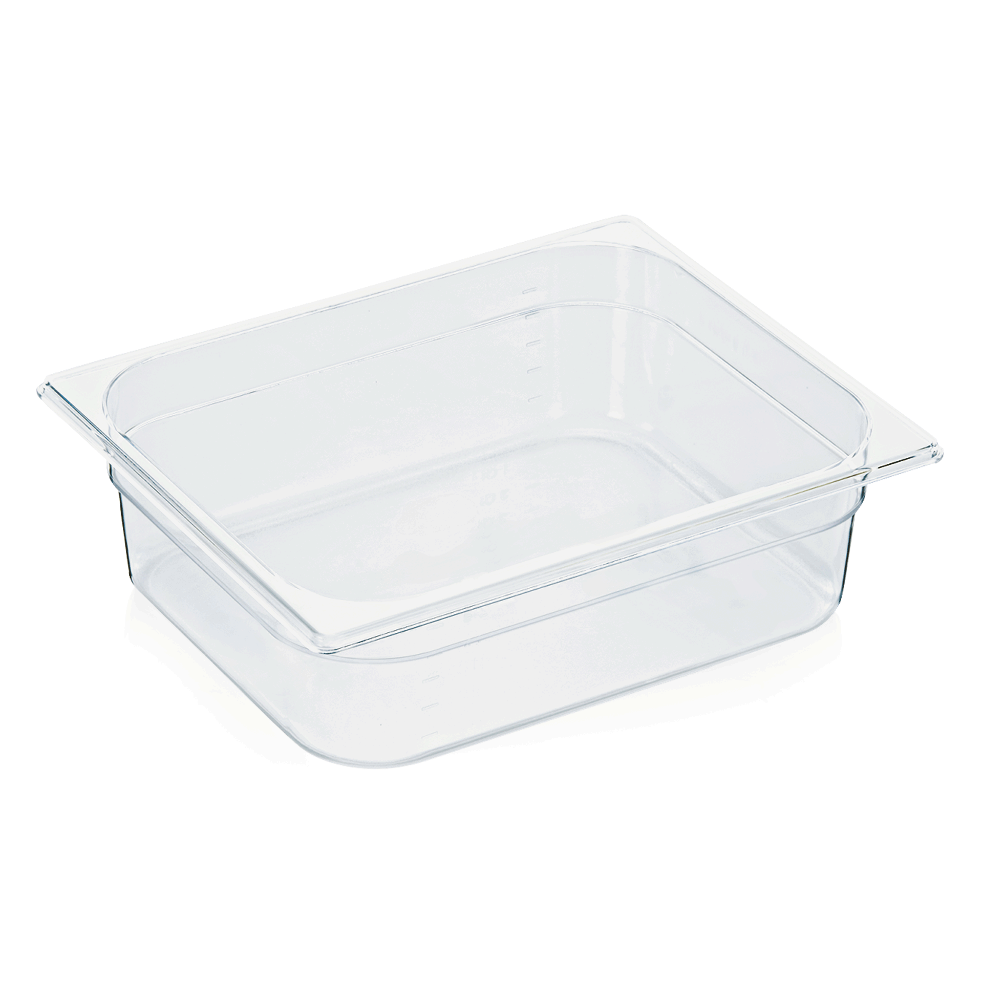 GN-Behälter, Kunststoff Polycarbonat, GN 1/2, 100 mm, 6,1 Liter