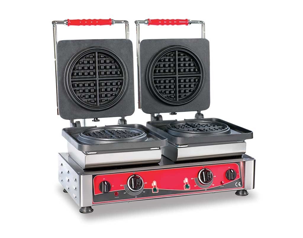 Waffeleisen für 2 Backplatten Americano, exklusive Backplatten