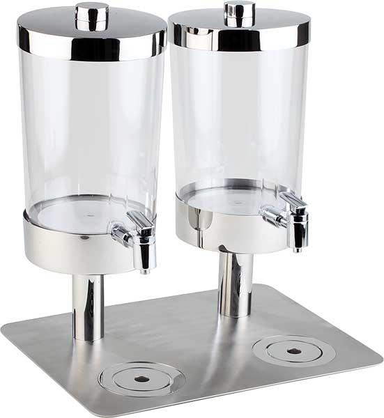 Saftdispenser - Sunday - Edelstahl, 2 x 6ltr.