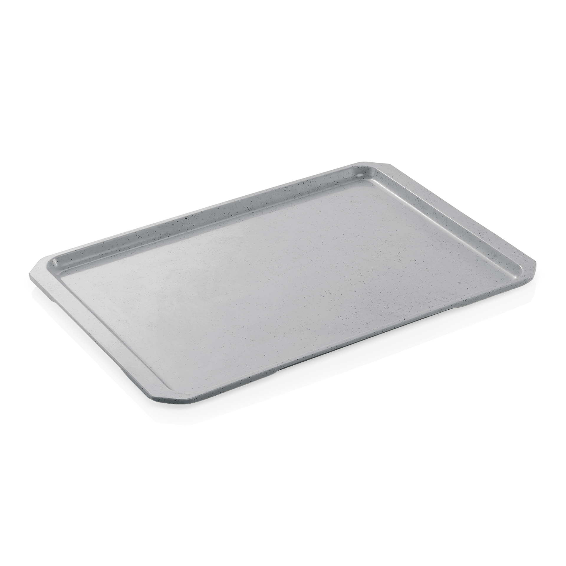 Systemtablett, 46 x 35,5 cm, granitgrau, Polyester