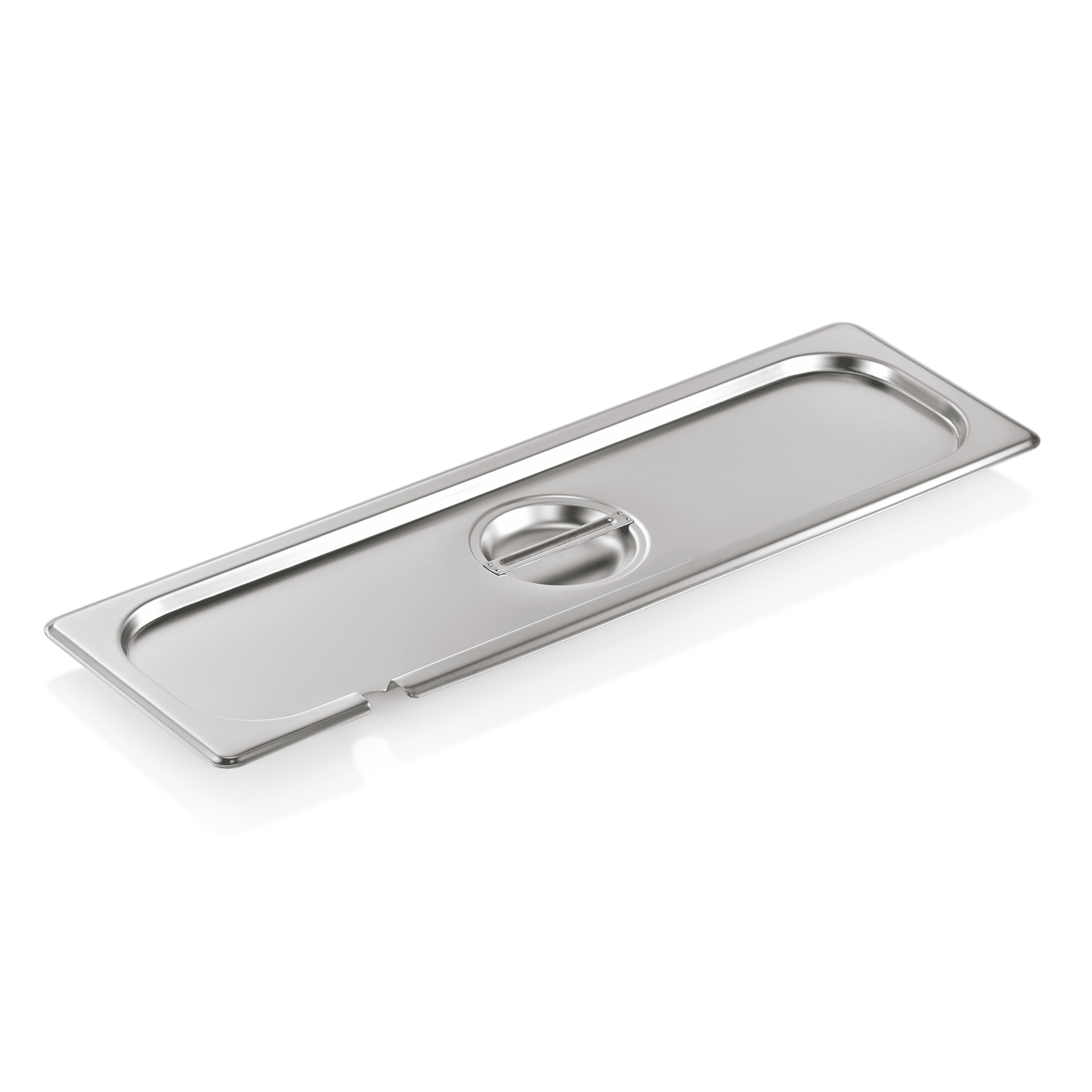 GN Deckel 2/4 mit Löffelaussparung
