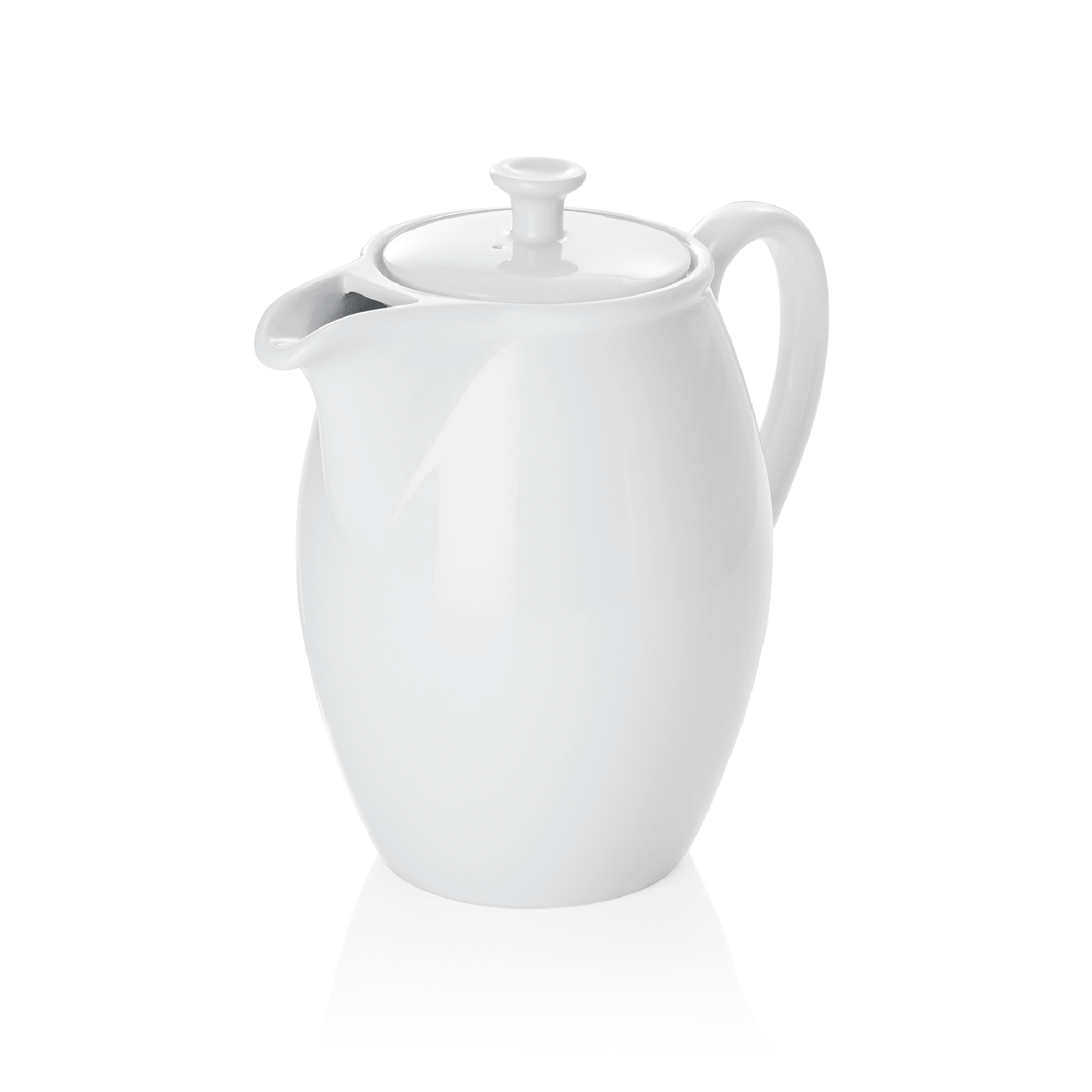 Kaffeekanne mit Deckel, 1,95 ltr., Porzellan