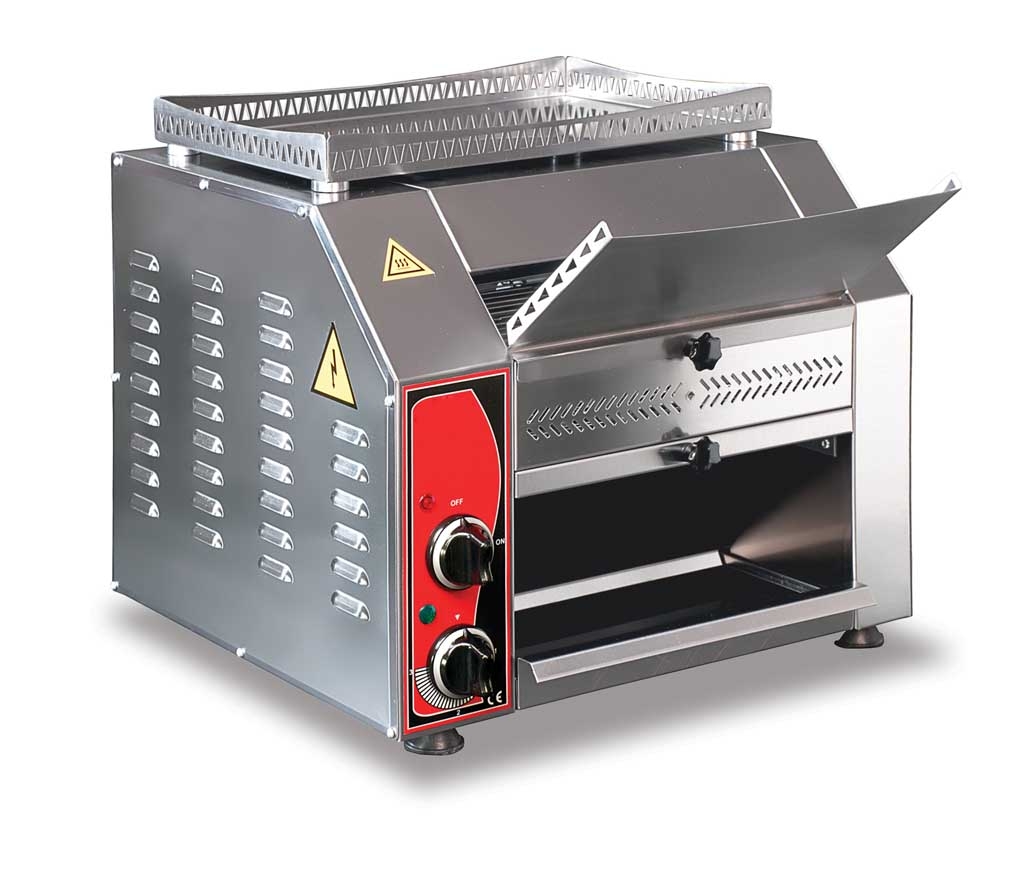 Durchlauftoaster mit Kettenband