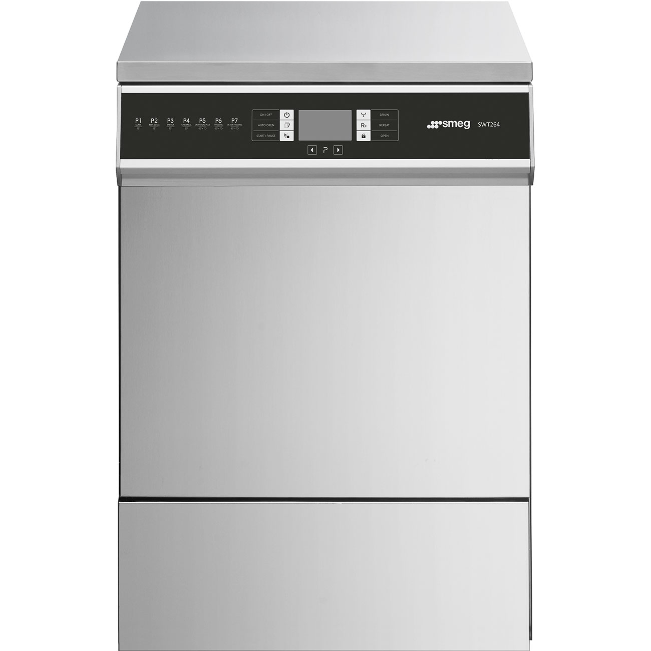 Frischwasser Doppelkorb Geschirrspülmaschine, Türdosierung, Türautomatik, Thermodesinfektion
