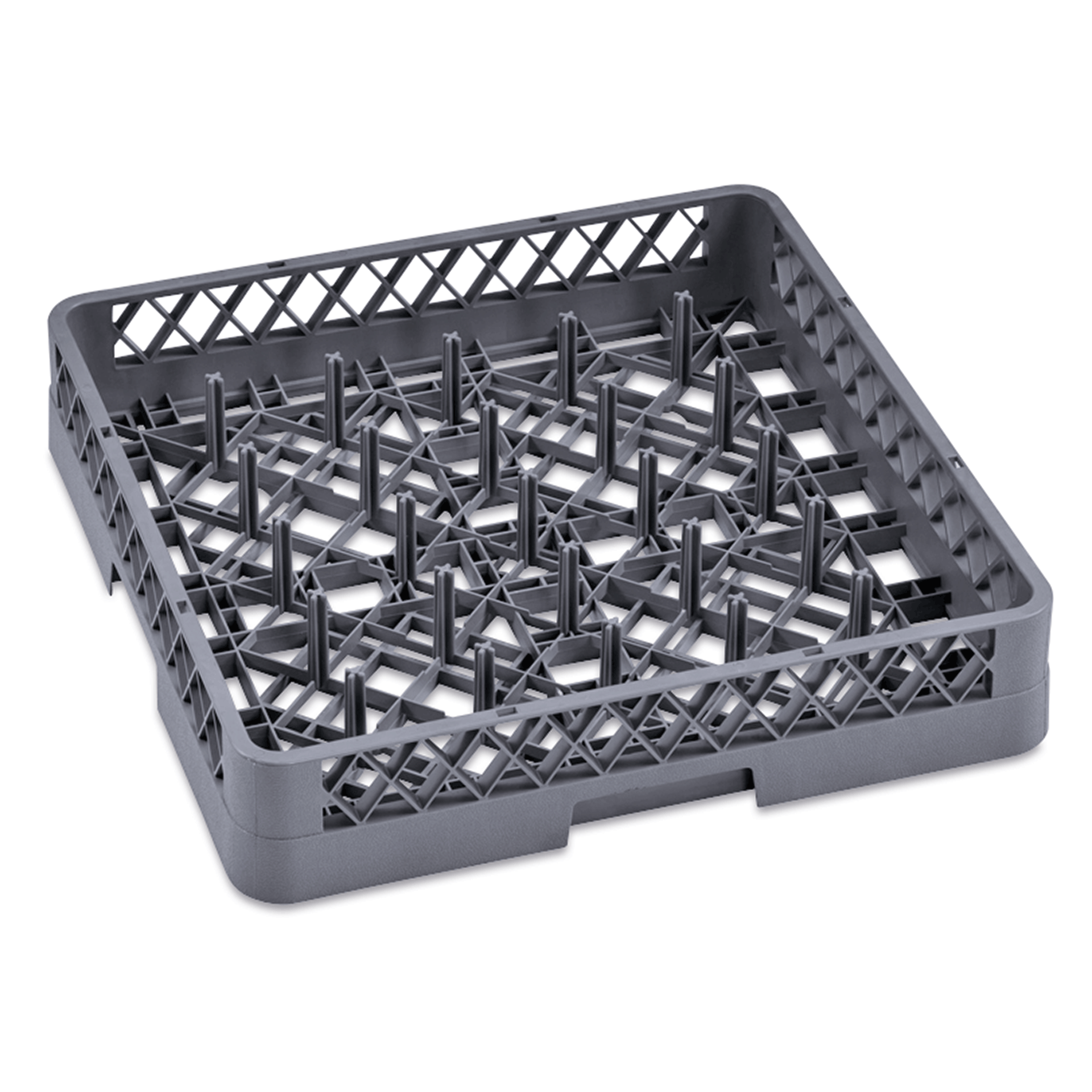 Tellerkorb - Polypropylen - mit 25 Fingern, für Teller und kleinere Tabletts bis 46 cm