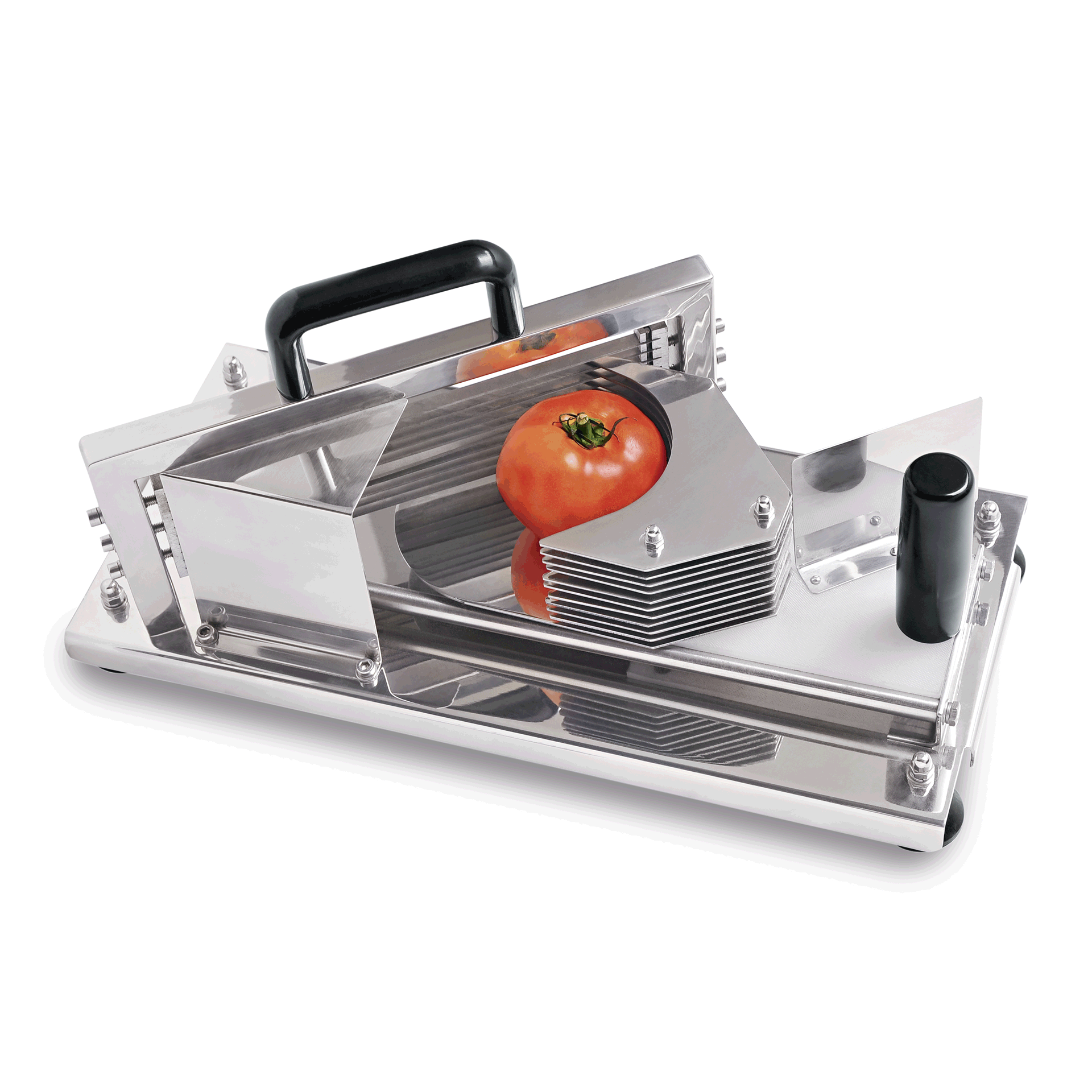 Tomatenschneider - 4,9 kg - Chromnickelstahl - für 5,5 mm breite Scheiben