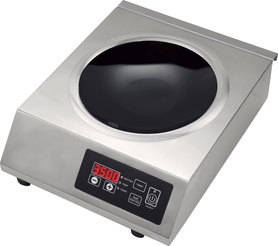 Induktionskochfeld Gastro, Wok, 1 Kochstelle, Tischgerät, 3,5 kW