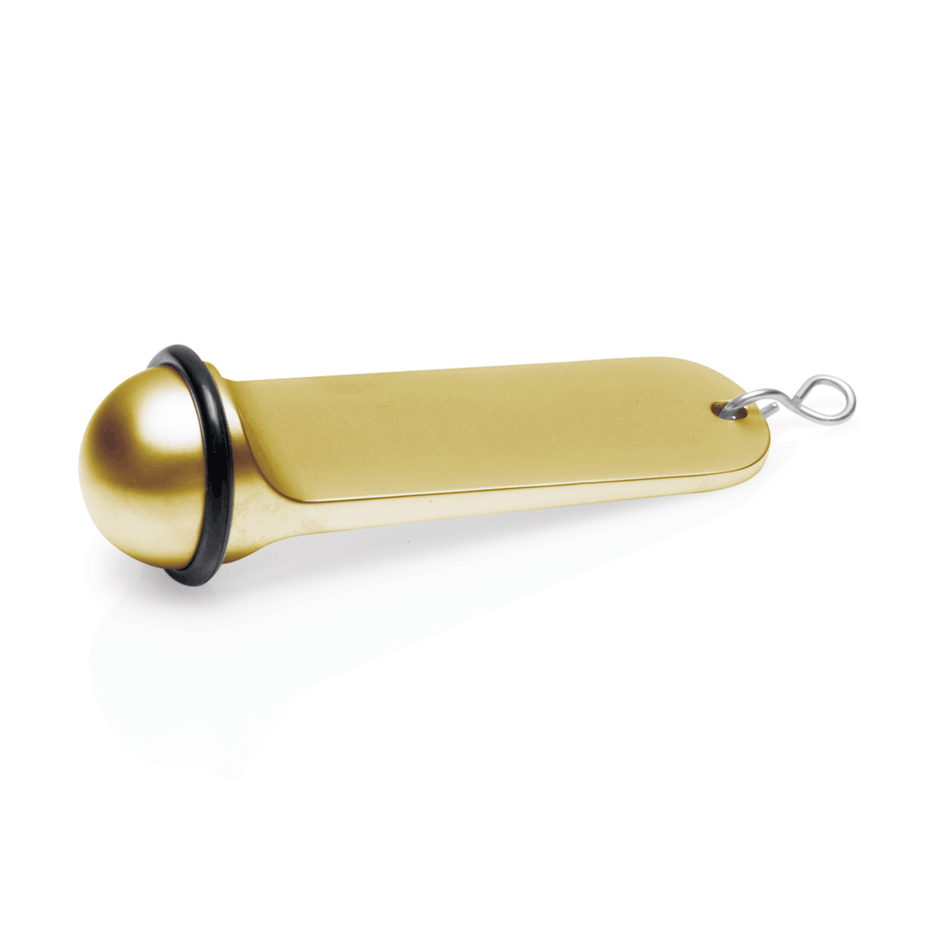 Schlüsselanhänger, Alu - Gold, ohne Gravur