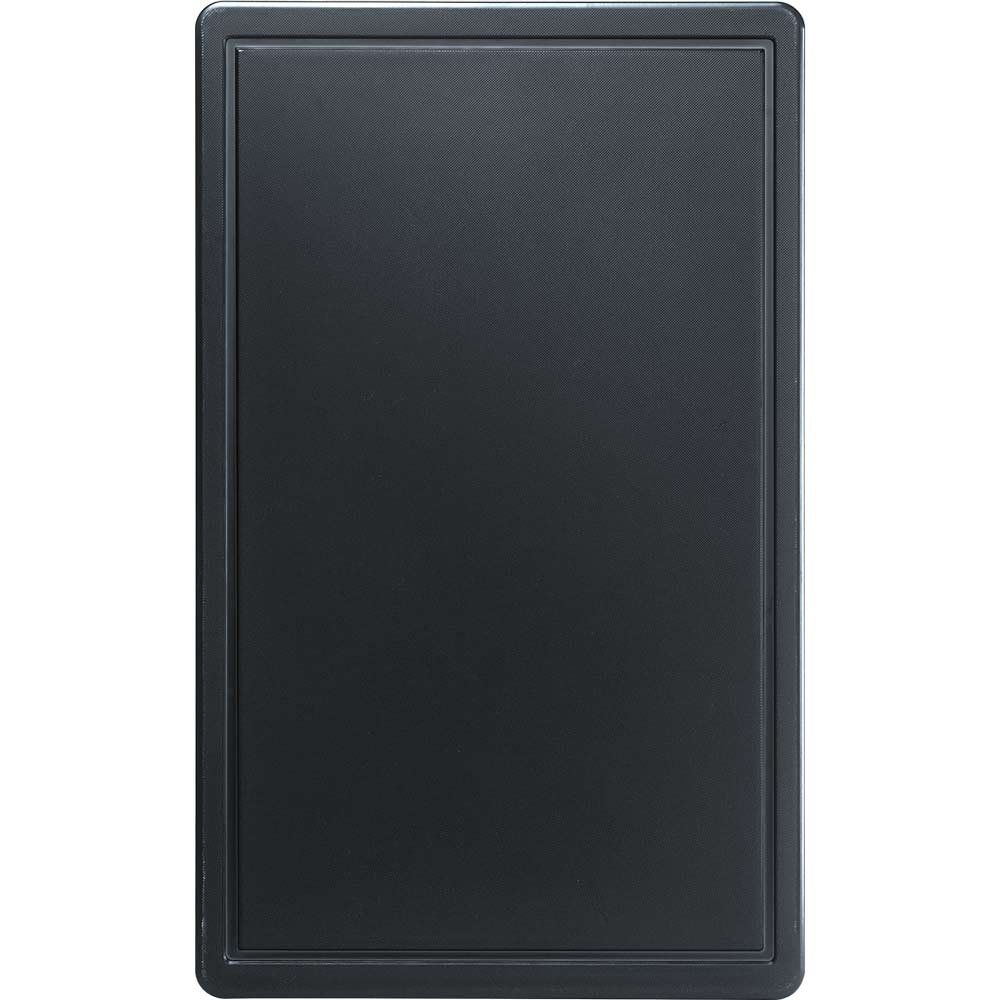 Schneidbrett, GN 1/1, einseitig glatt, einseitig Saftrille