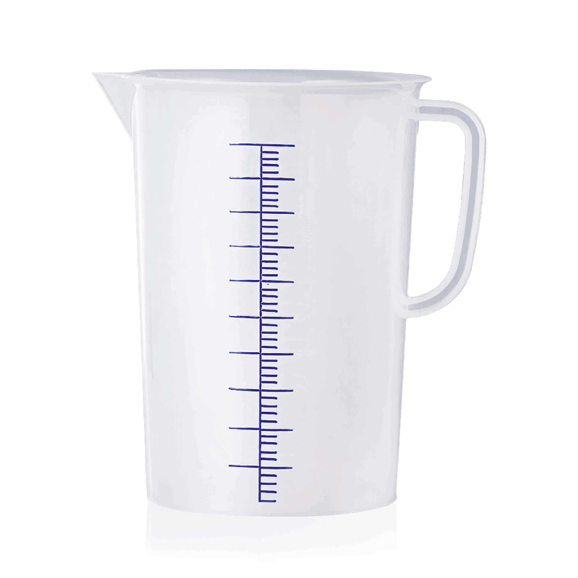 Messbecher, Polypropylen, transparent, 3 Ltr.