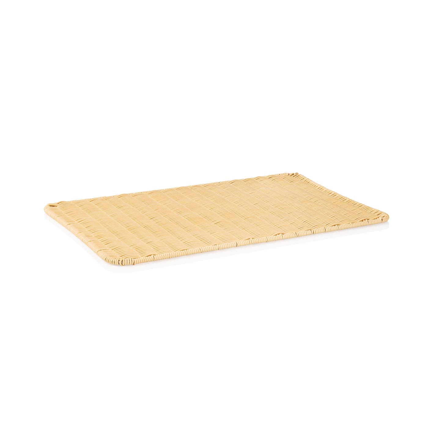 Korb Auslagetablett, stapelbar, spülmaschinenfest, BPA-frei, 600 x 400 x 10 mm, beige