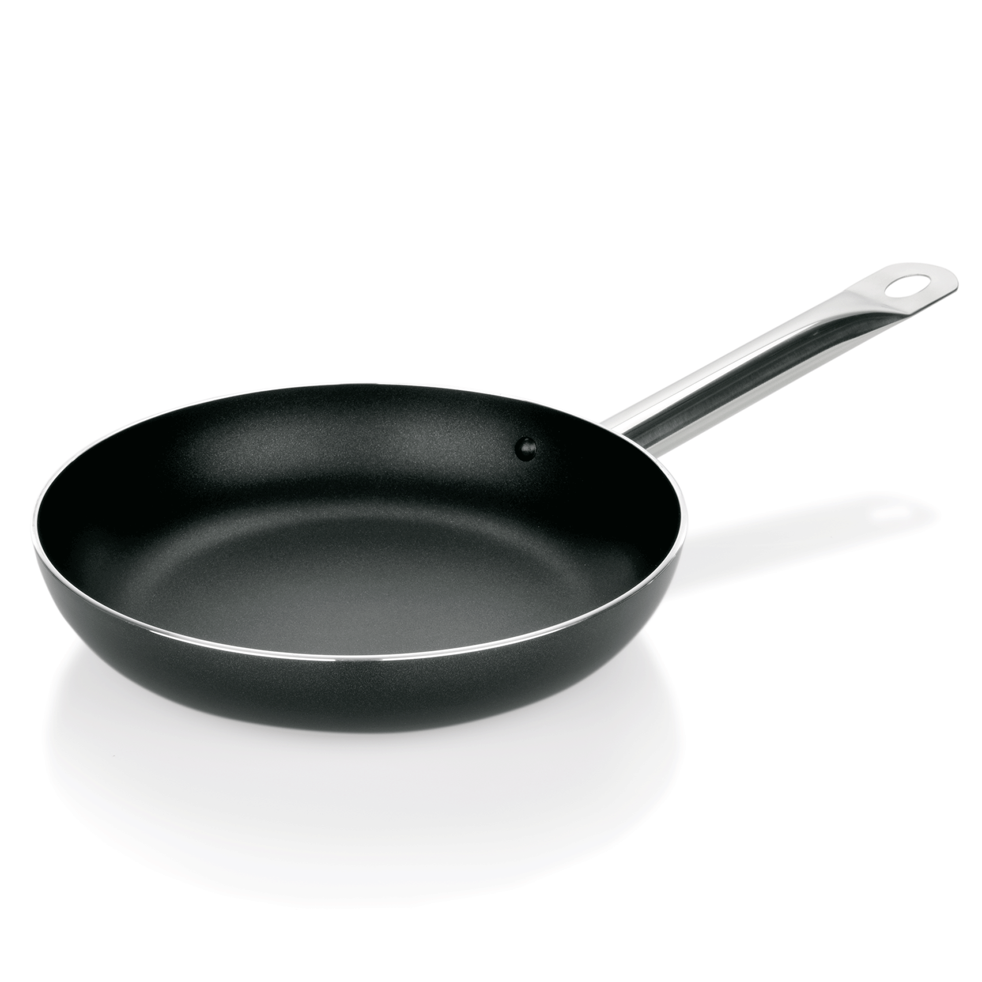 Alu-Bratpfanne, Ø 360 x H 65 mm, antihaftbeschichtet, Edelstahlkaltgriff