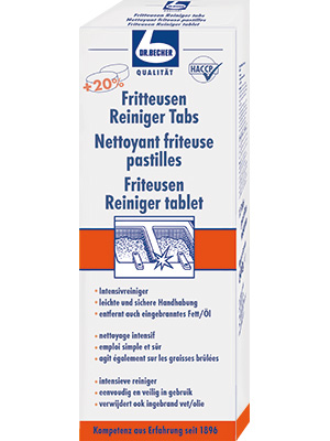 Fritteusenreiniger Tabs, 12 Stk.