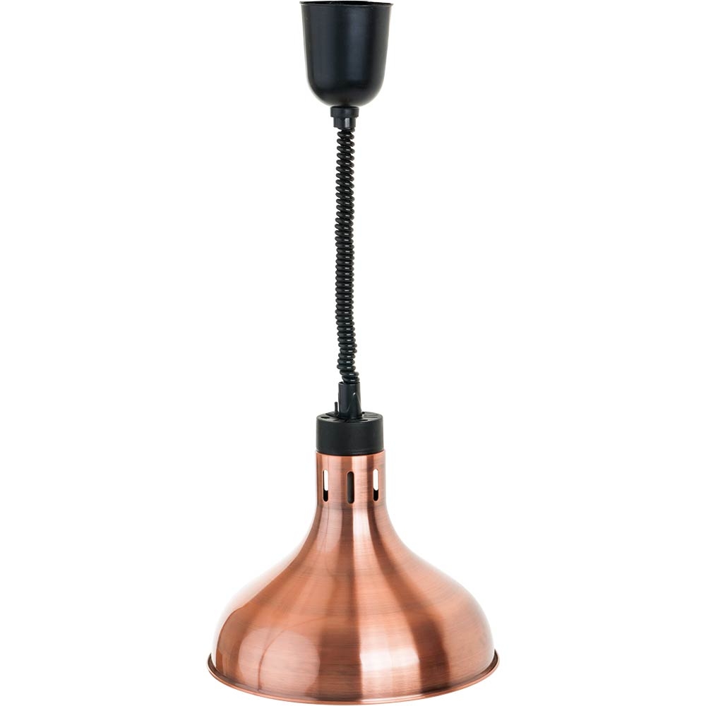 Wärmelampe zur Deckenbefestigung, bronze, Ø 290 mm