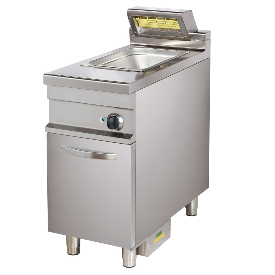 Elektro-Frittenwanne 1/1 GN, Unterbau mit Tür - SOLOTEC 900