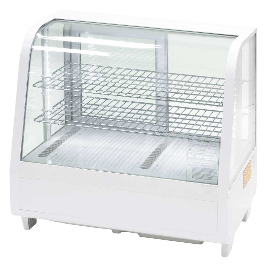 Kalte Theke mit LED-Beleuchtung, 100 Liter, weiß