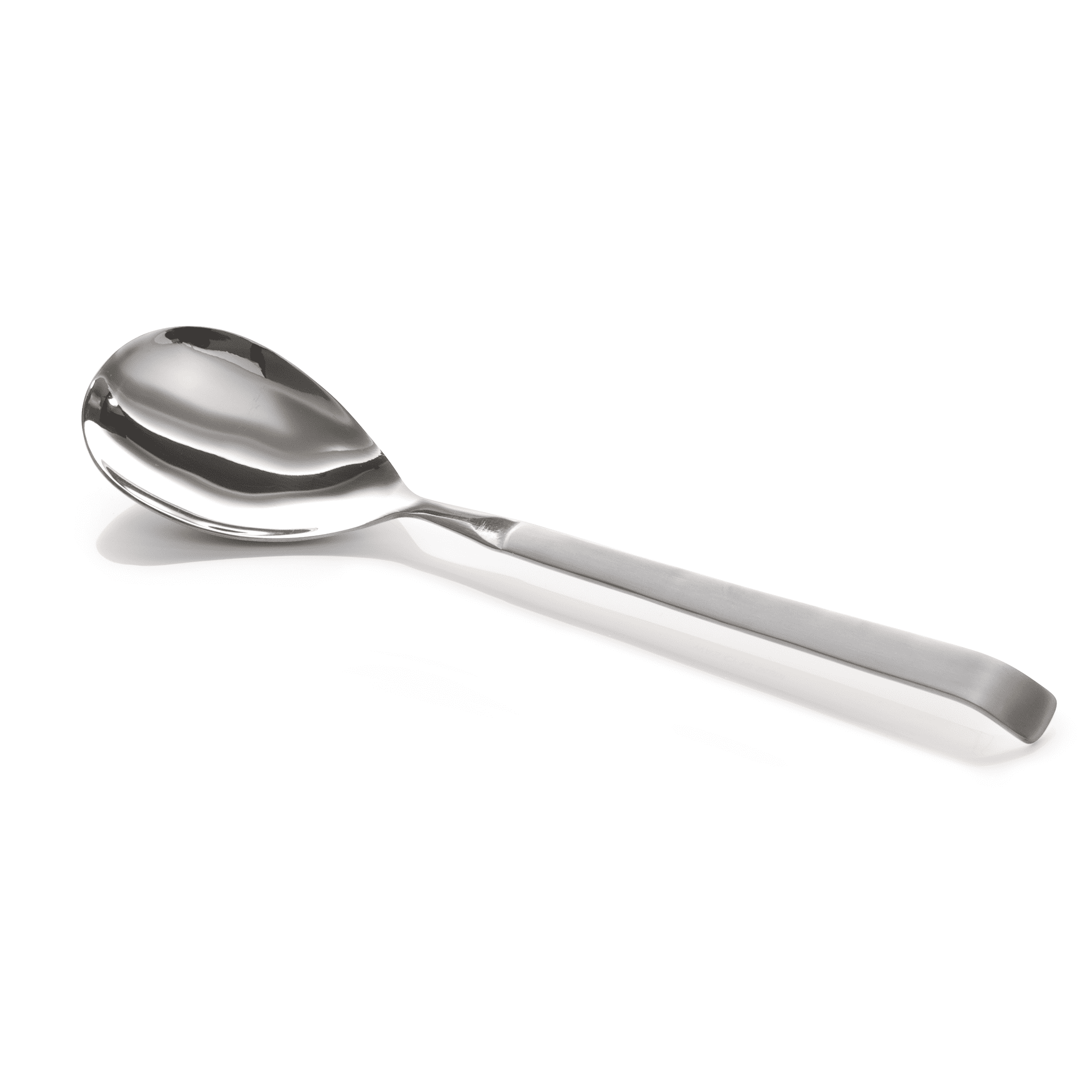 Chafing Dish Löffel, geschlossen, Länge 32 cm, Laffe 10x7 cm, schwere Ausführung