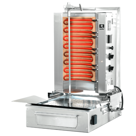 5,2 kW Elektro Gyrosgrill & Dönergrill - 30 kg Fleischkapazität