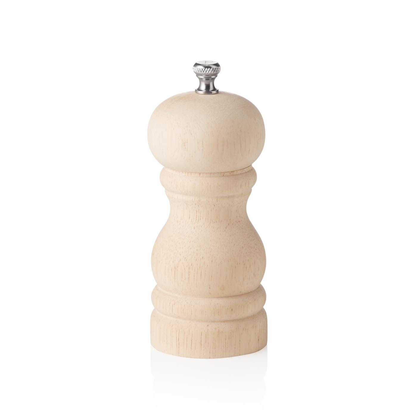 Pfeffermühle, klassisch, Holz, Keramik-Mahlwerk, natur, Ø 54 x H 110 mm