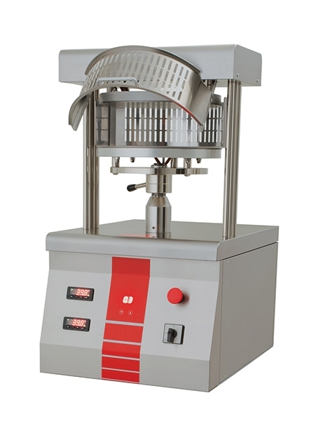 PREMIUM Pizzateigpresse für 130 - 250 g Teig, für das Formen von Teigböden bis D. 33 cm