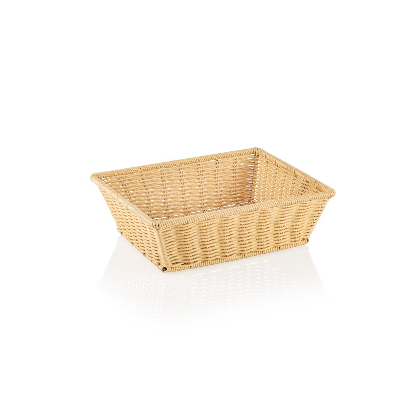 Korb GN 1/2, spülmaschinenfest, BPA-frei, 325 x 265 x 100 mm, beige