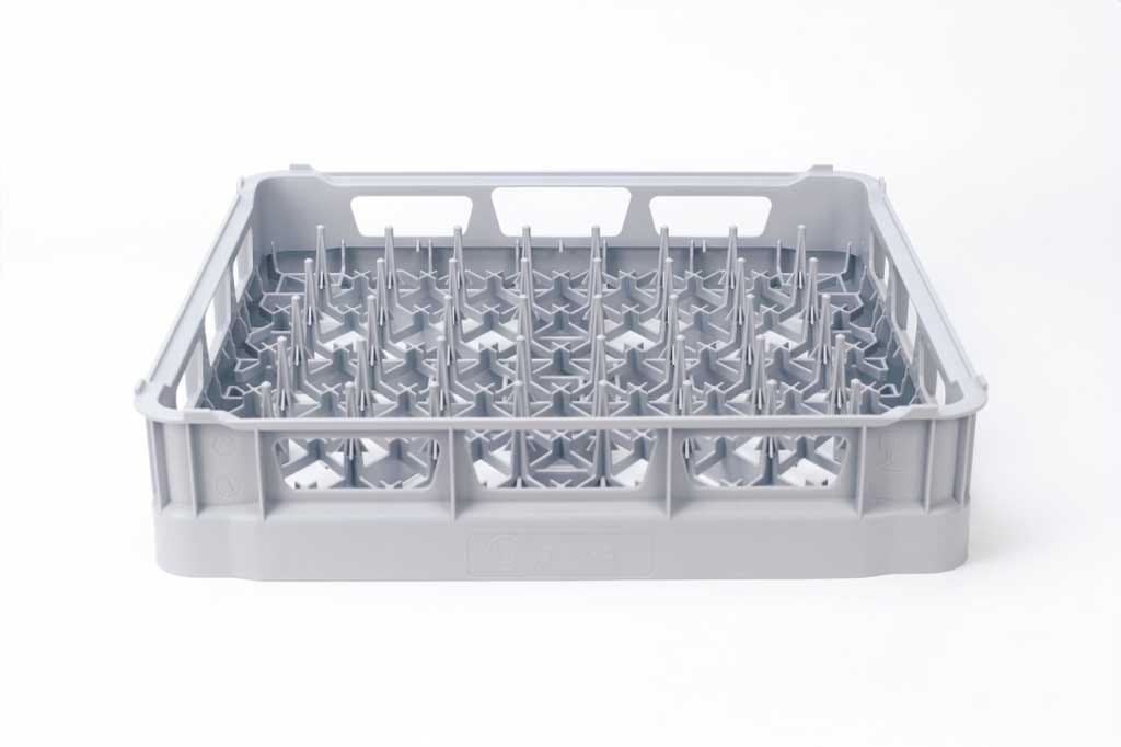 Tellerkorb für 18 flache oder 12 tiefe Teller 500x500mm
