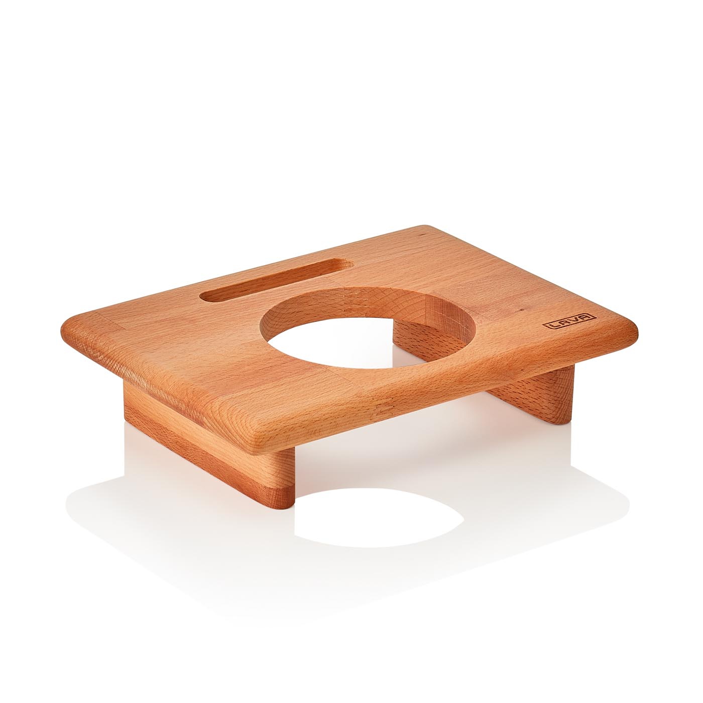 Kokottengestell EisenStil, für eine runde Kokotte Ø 110 mm, Holz