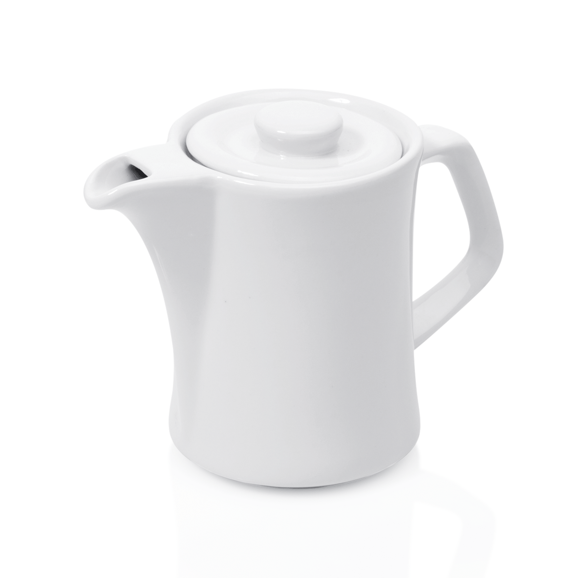 Kaffeekännchen, weiß, stapelbar, 0,35 ltr.
