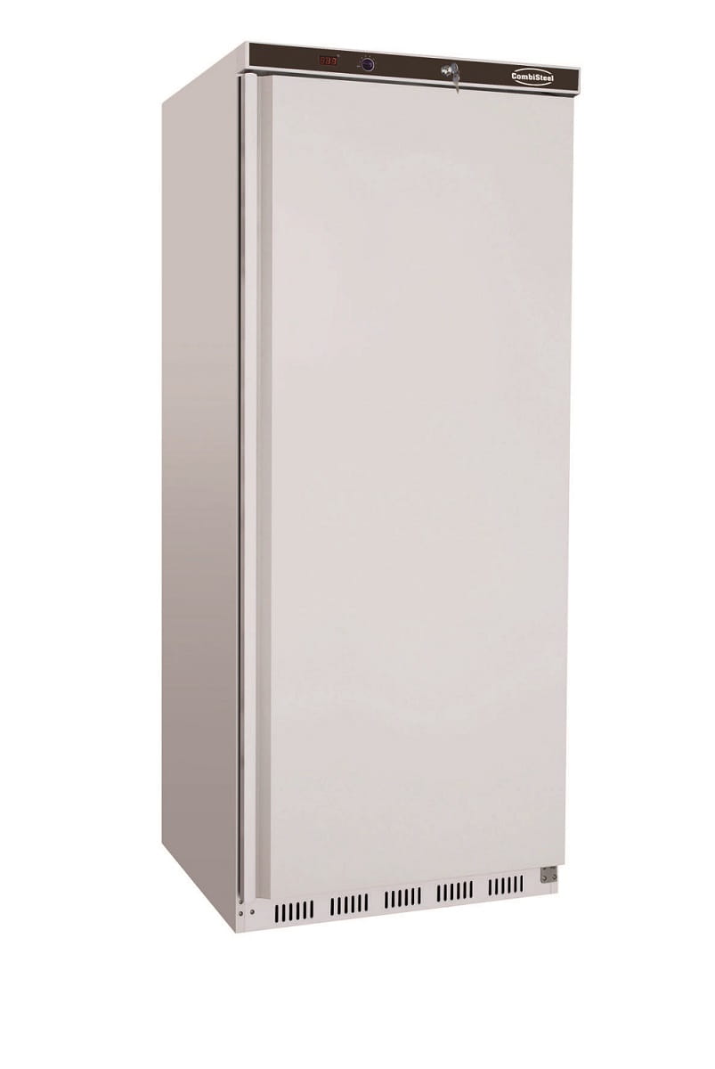 Gewerbe-Kühlschrank mit Volltür, freistehend, 350 Liter, +2 bis +8°C, abschließbar