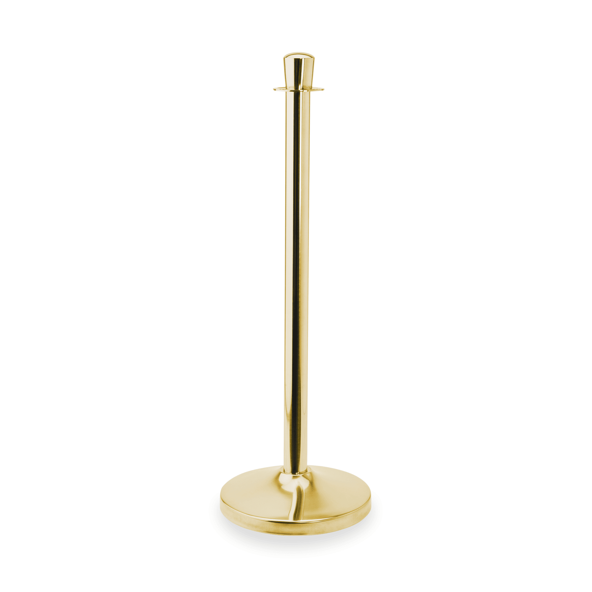 Abgrenzungsständer, Titanium Gold, Zylinder