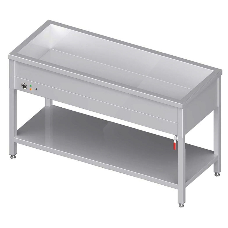 Bain-Marie Standgerät mit einem Becken, GN 4/1