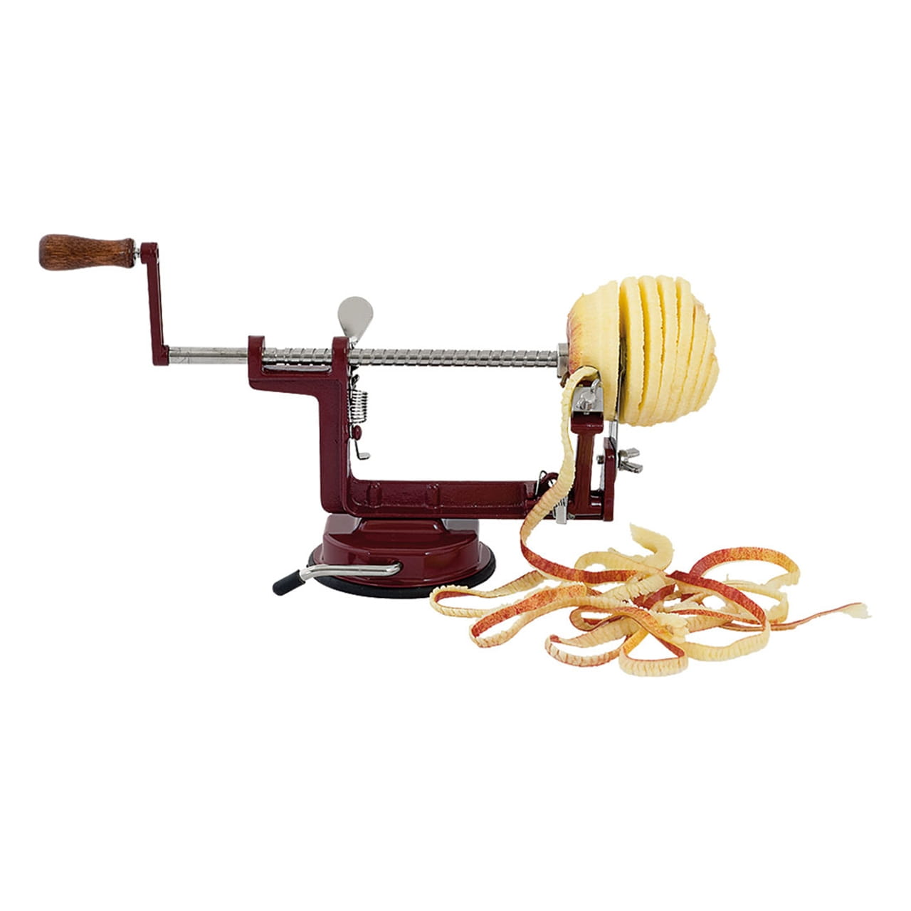 Apfelschälmaschine