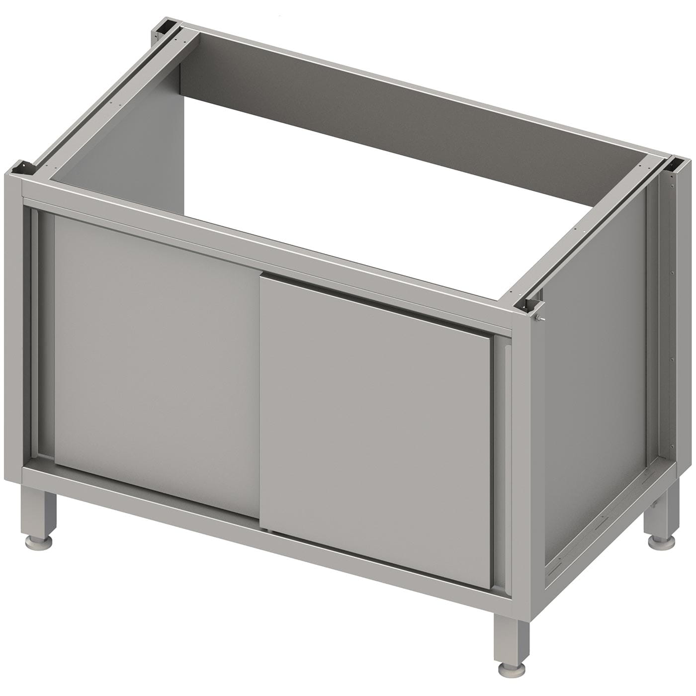 Spülenunterschrank-Modul mit Schiebetüren, Tiefe 540 mm