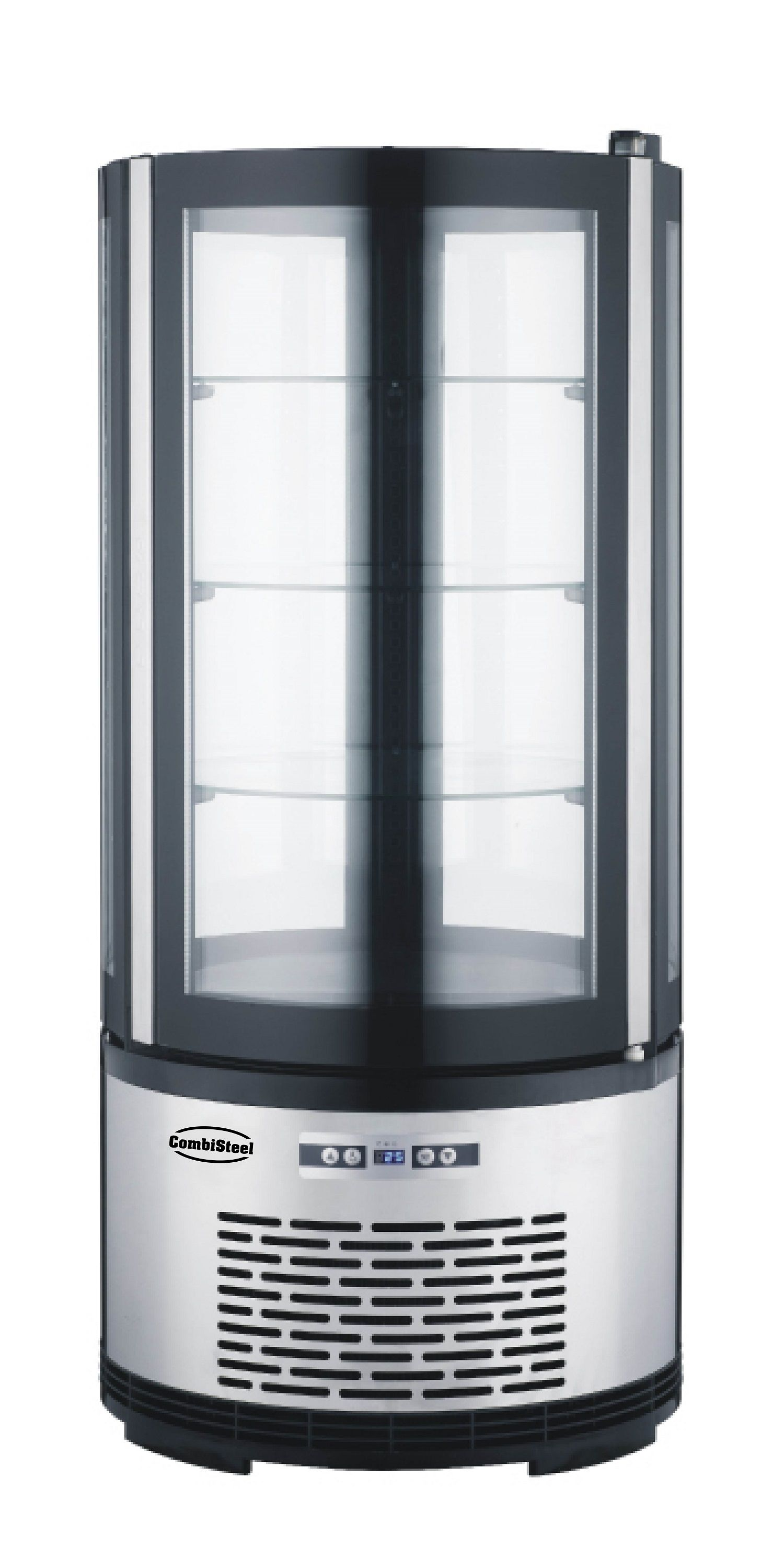 Kühlvitrine, +2 bis +8 °C, 100 Liter,  Tischgerät, Umluftkühlung