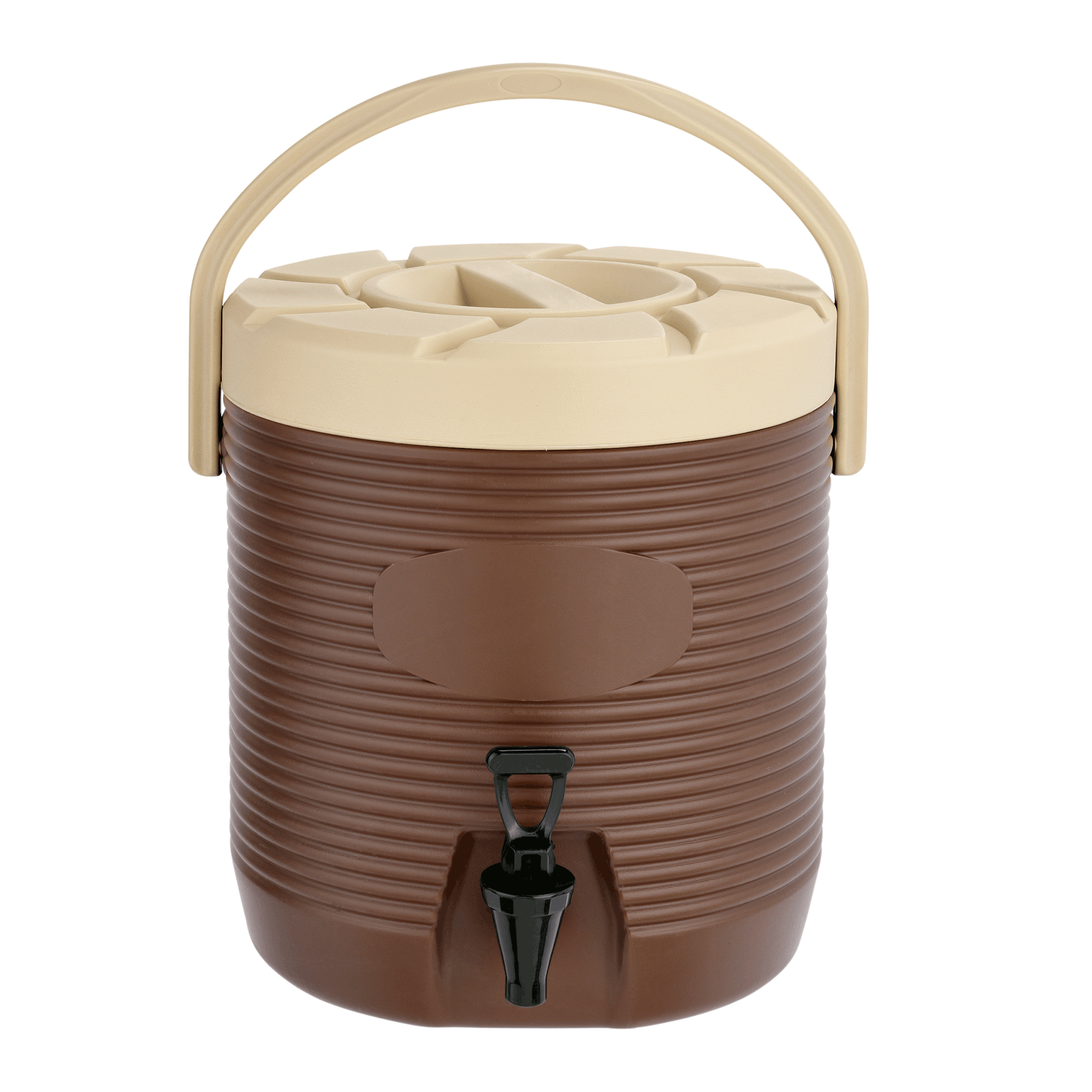 Getränkebehälter, Kunststoff, 12 ltr., braun