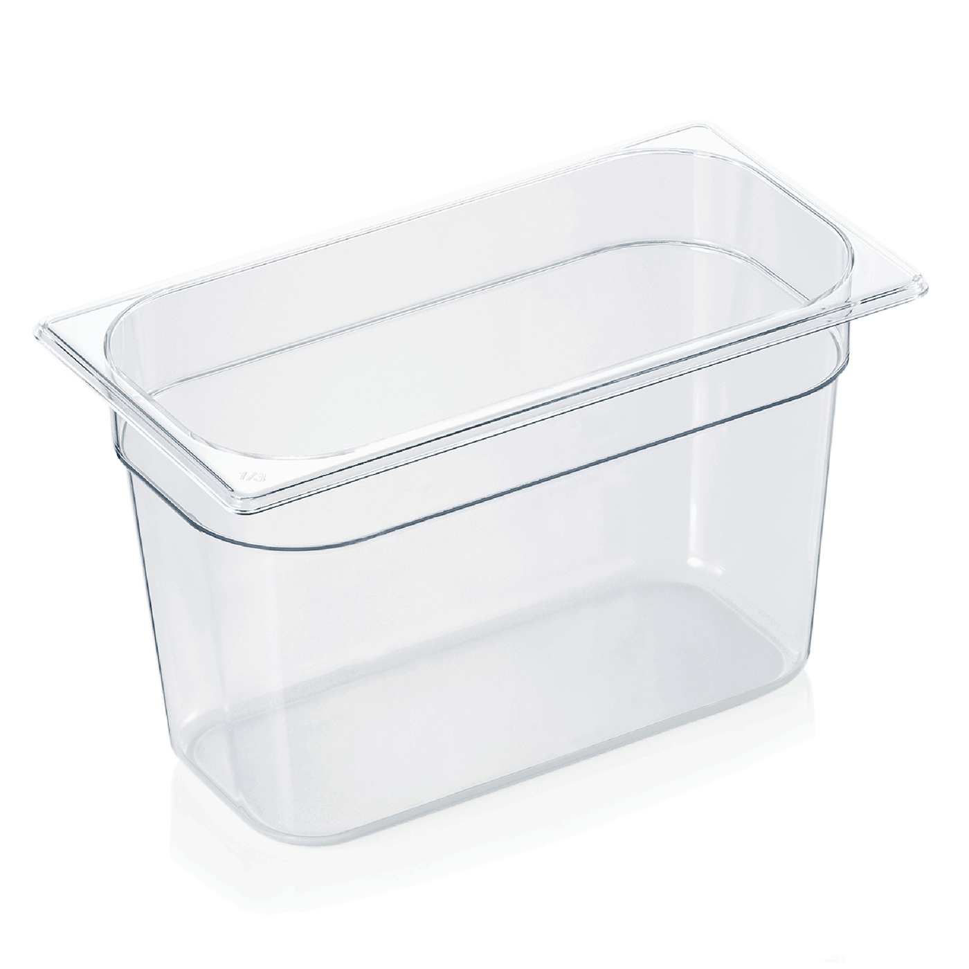 GN-Behälter, Kunststoff Polycarbonat, GN 1/3, 200 mm, 7,1 Liter