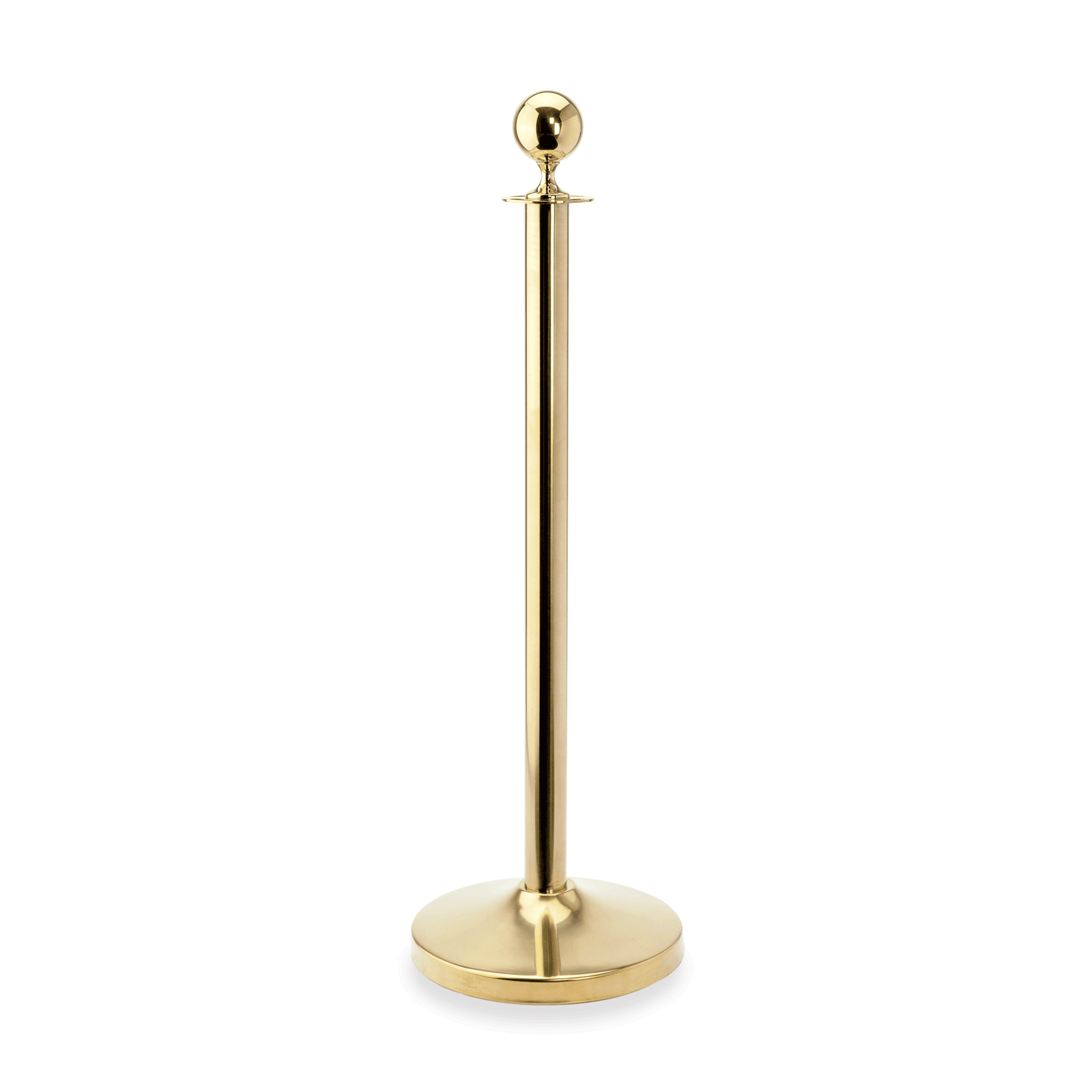 Abgrenzungsständer, Titanium Gold, Kugel