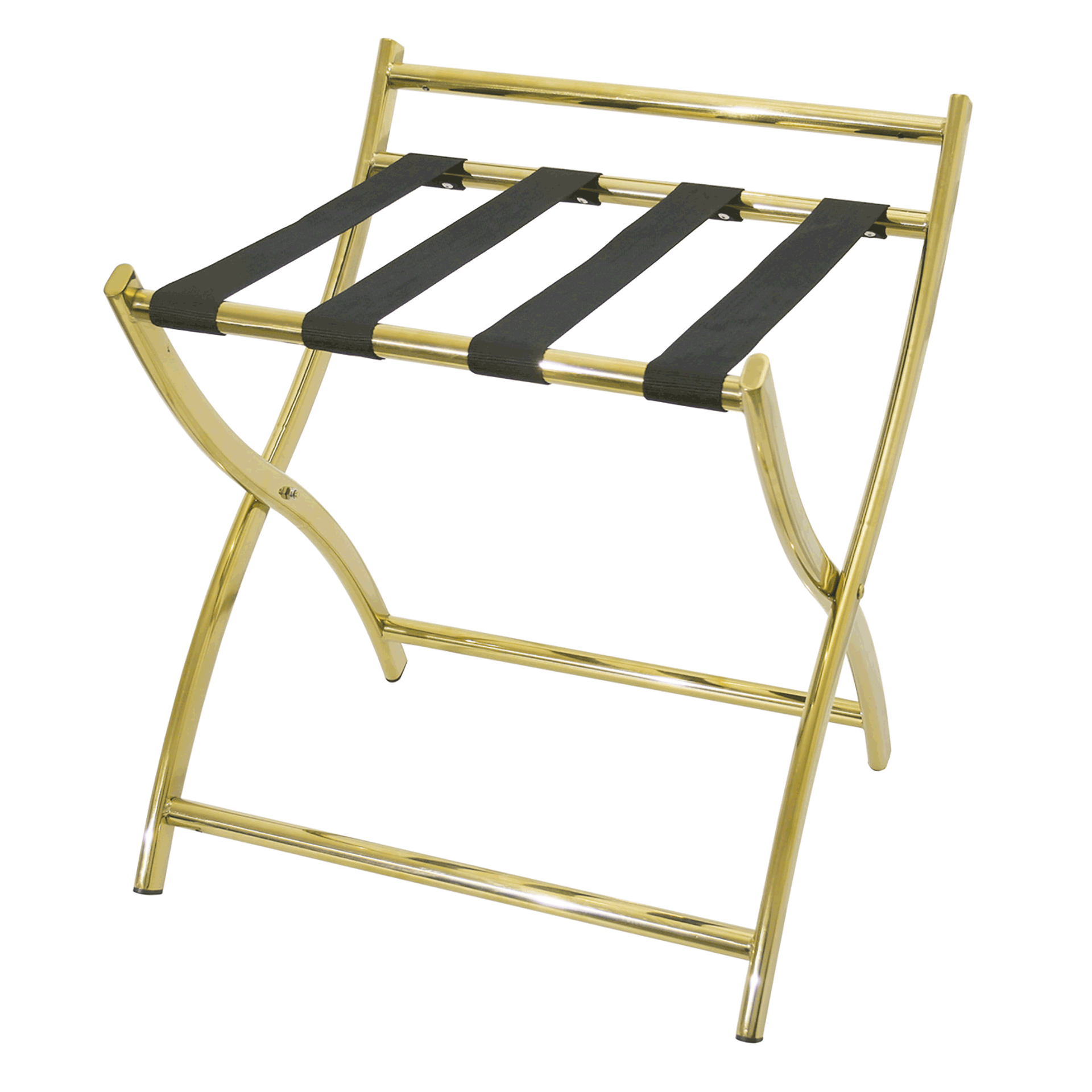 Kofferständer mit Wandschutz, titanium gold, Premiumqualiät