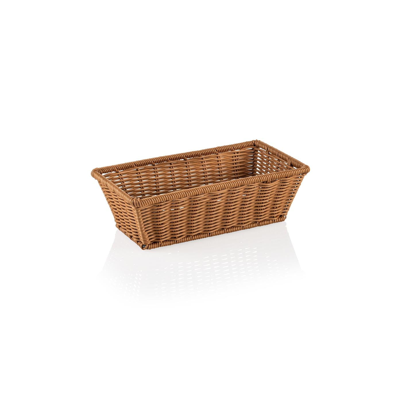 Korb GN 1/3, spülmaschinenfest, BPA-frei, 325 x 175 x 100 mm, braun