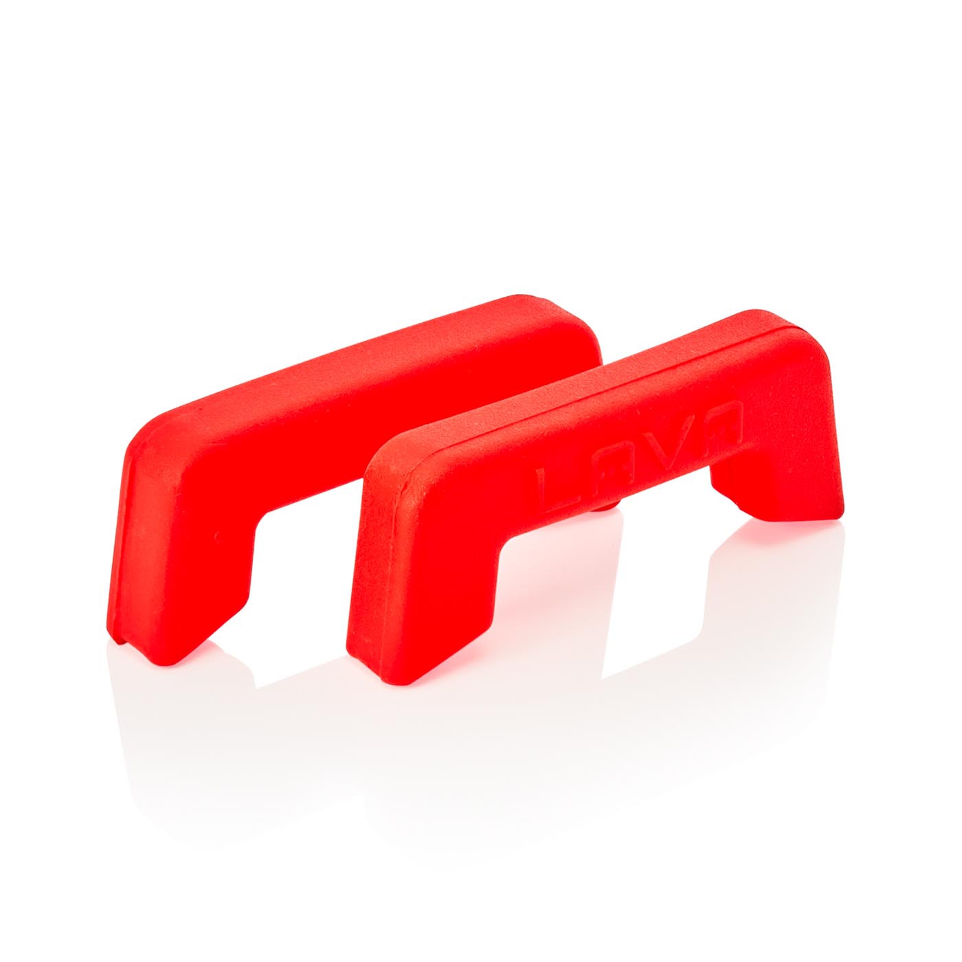 Silikongriff-Set für EisenStil Bräter und Pfannen, rot