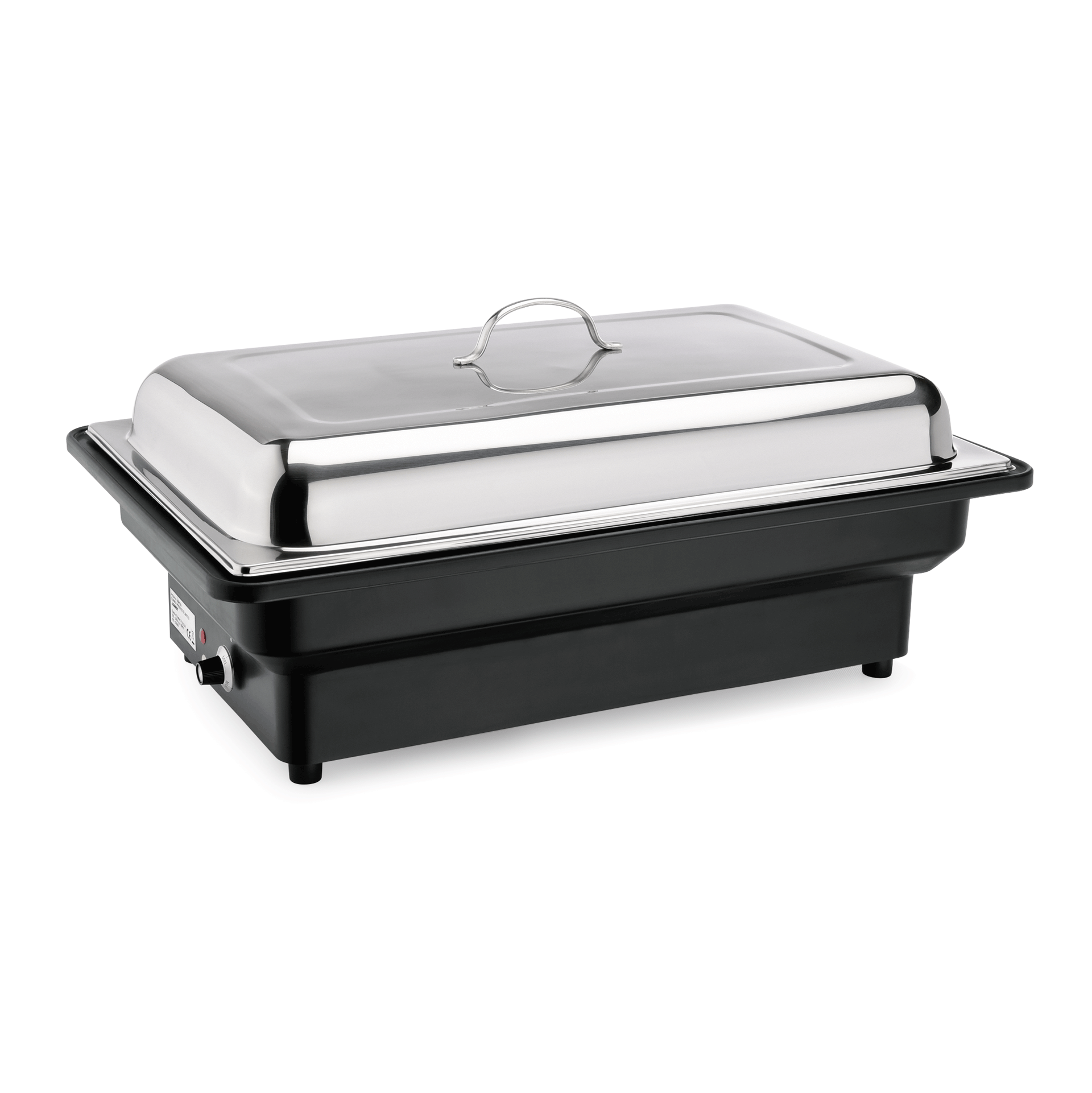 Elektro-Chafing Dish mit Kunststoff-Wasserbad und Domdeckel GN1/1