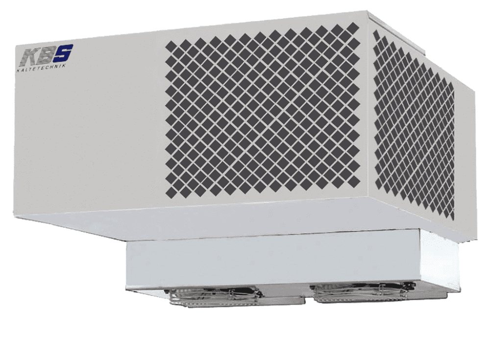 Umluft Stopfer-Aggregat für Kühlzellen, für Kühlräume bis max 7,5 m³, +/-0°C bis +5°C, Deckeneinbau,