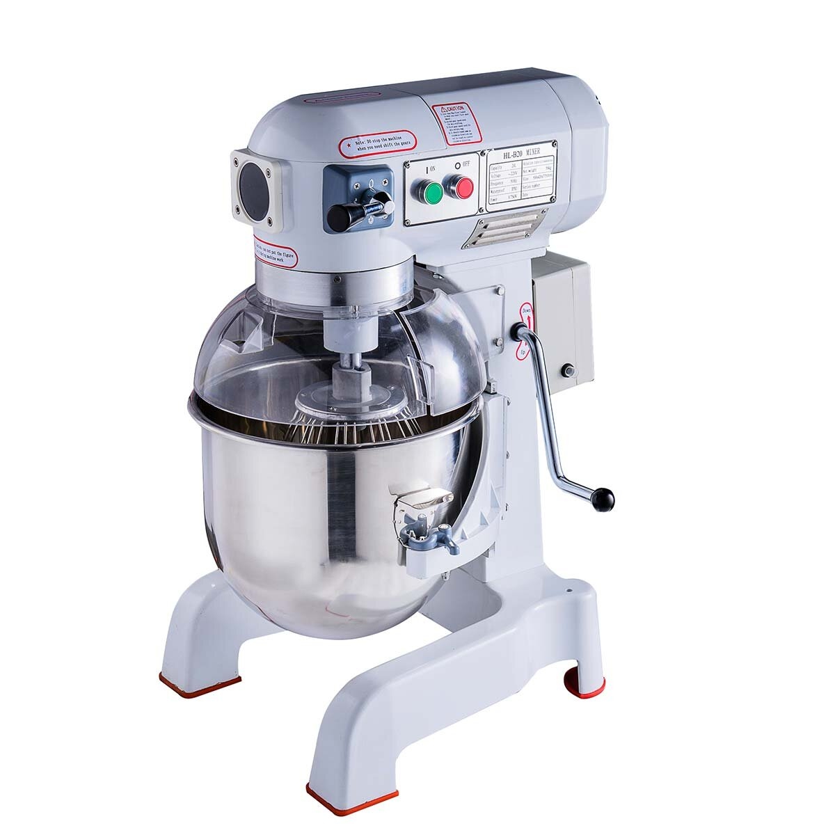 Teigknetmaschine (Planetenrotationsmaschine) 20kg, 3 Geschwindigkeiten, 230 V, 0,75 kW