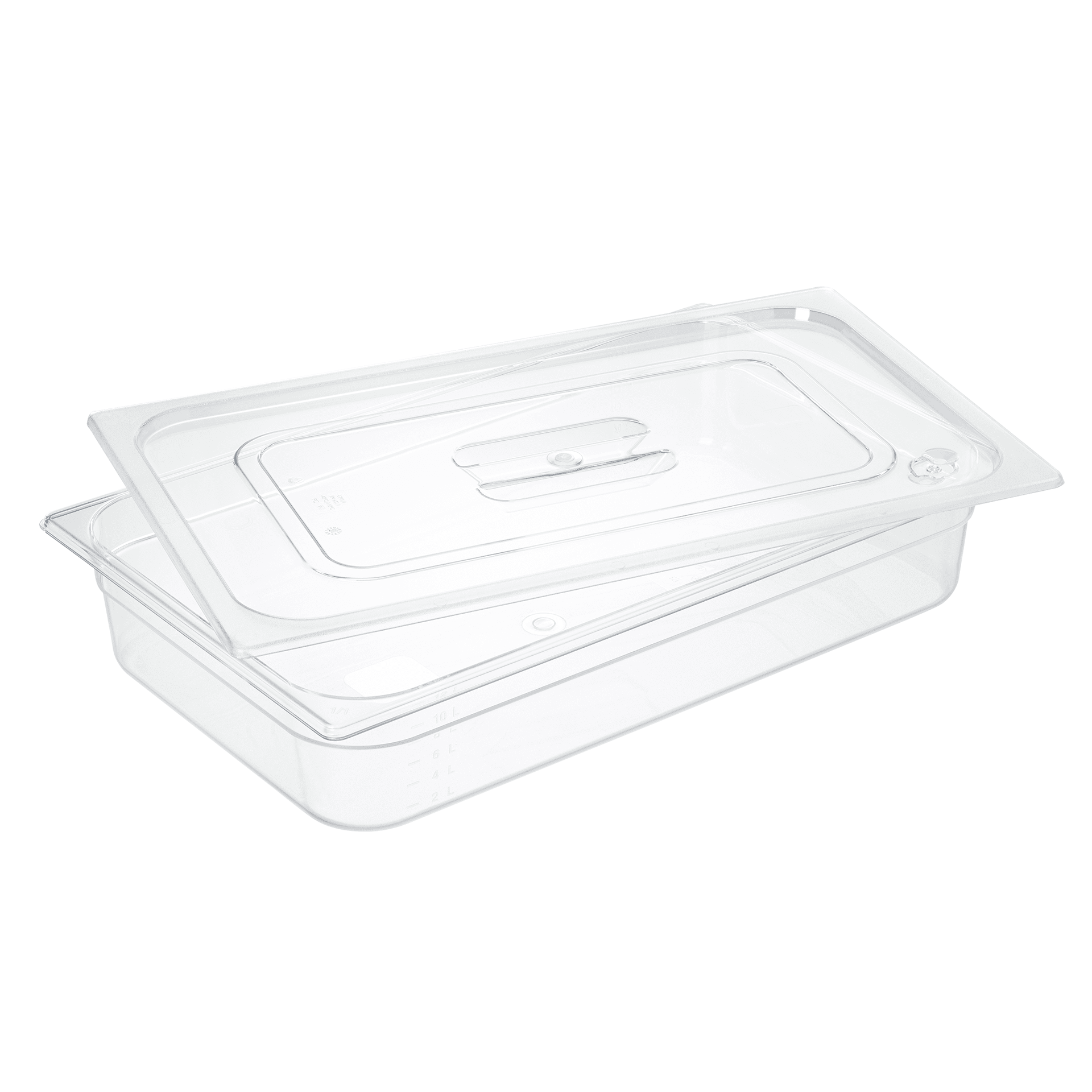 GN-Behälter, Kunststoff Polycarbonat, GN 1/1, 100 mm, 13,3 Liter