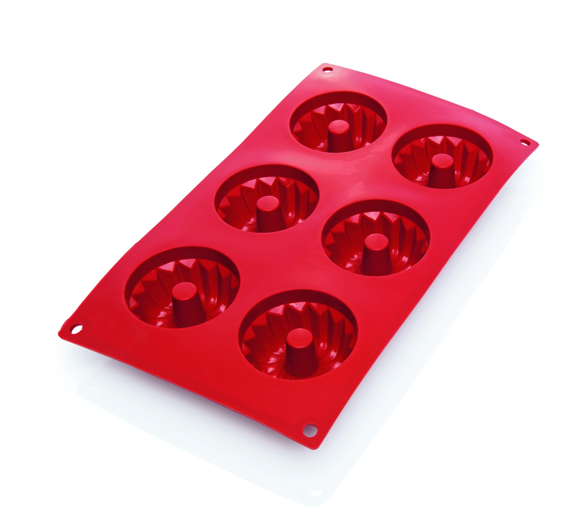 Gugelhupf - Ø 7,0 cm - Silikon - 6 Formen